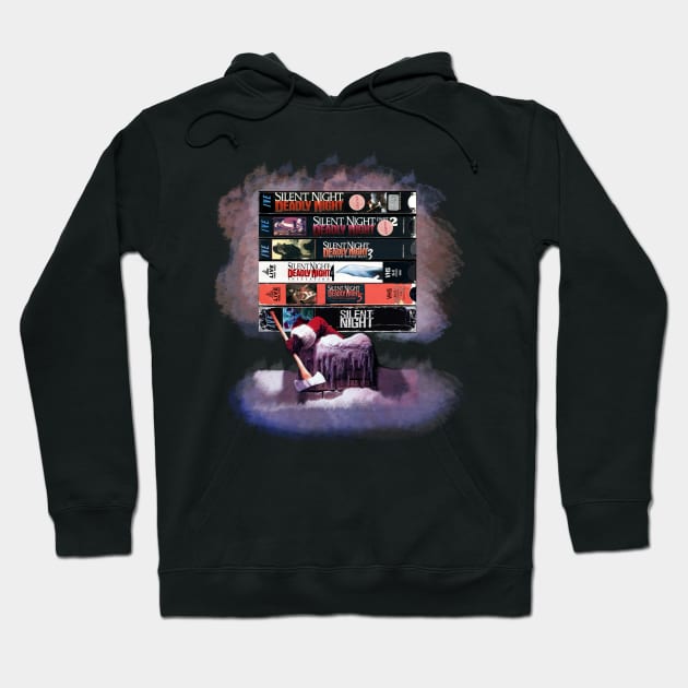 Silent Night Deadly Night Collection Hoodie by Exploitation-Vocation